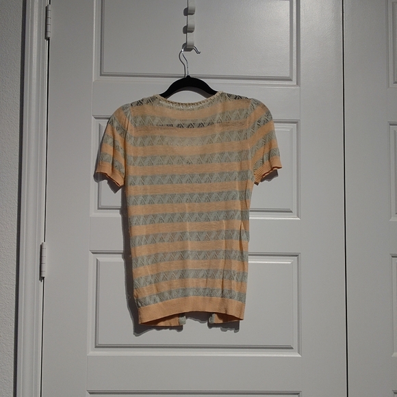 FIVE PLUS pearl button short sleeve cardigan - Picture 2 of 5